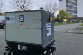 Automated last mile delivery device